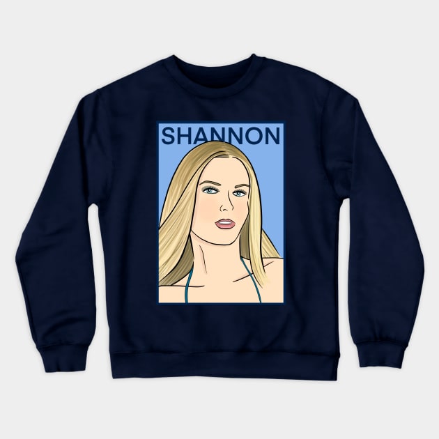 Shannon Stewart Crewneck Sweatshirt by fsketchr